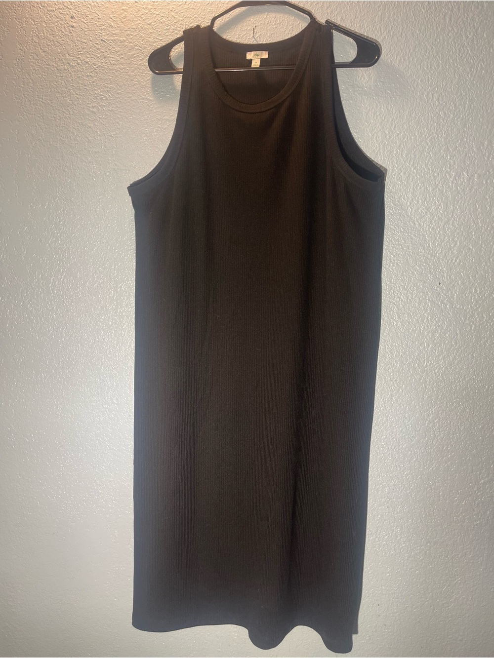 dip Black Sleeveless Maxi Dress